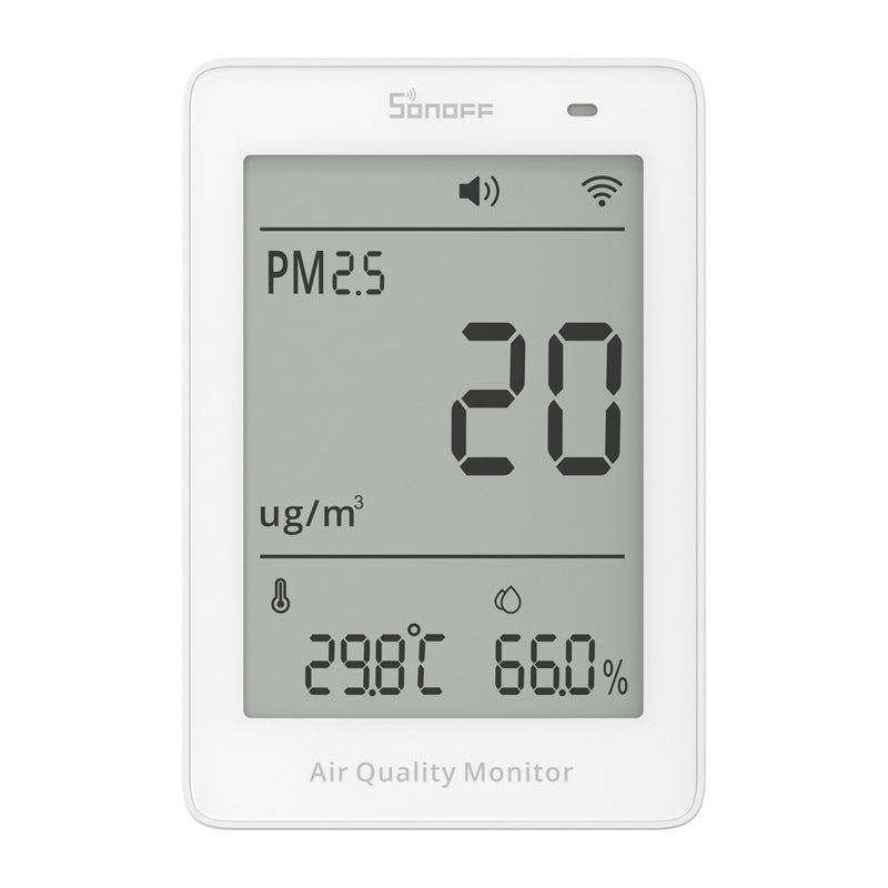 Sonoff AirGuard PM2.5 SAWF-07P WiFi LCD Air Quality Monitor