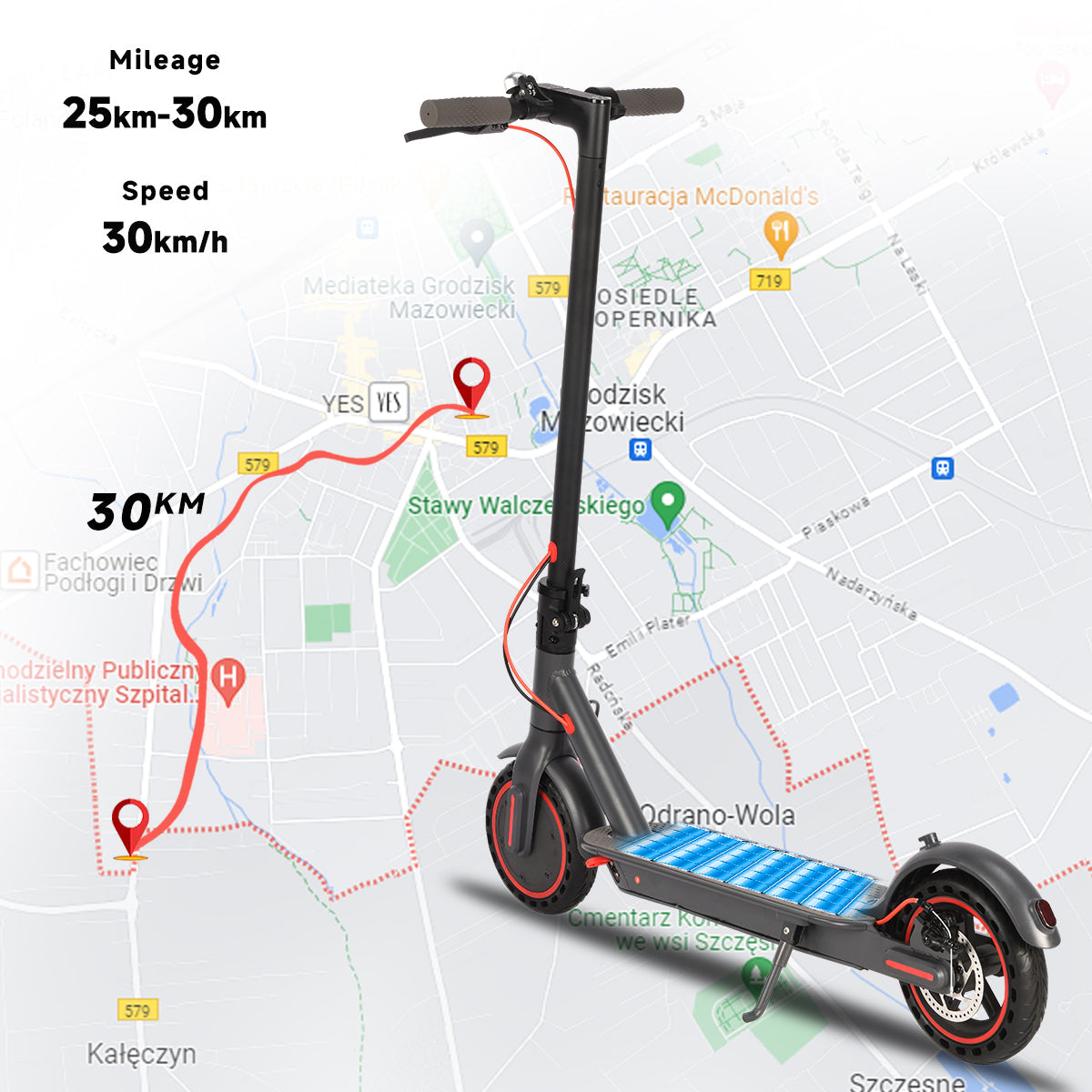 SUNNIGOO N7PRO | 350W Foldable Electric Scooter