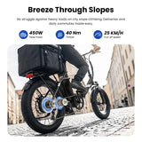 Touroll S3 Step-Thru Electric Bike, 250W Motor, 36V 13Ah