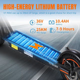 TWOFISH V1 MAX Electric Scooter, 400W Motor