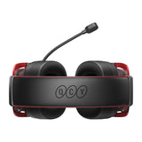 QCY Heroad VT200 Gaming Headphones (Black and Red)