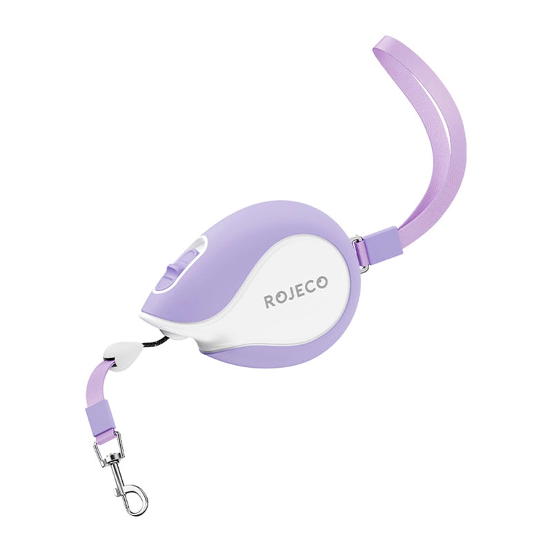 Retractable leash Rojeco Mini Pet 3m (purple)