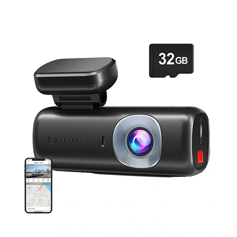 REDTIGER F9 Lite 4K 32GB Dash Cam