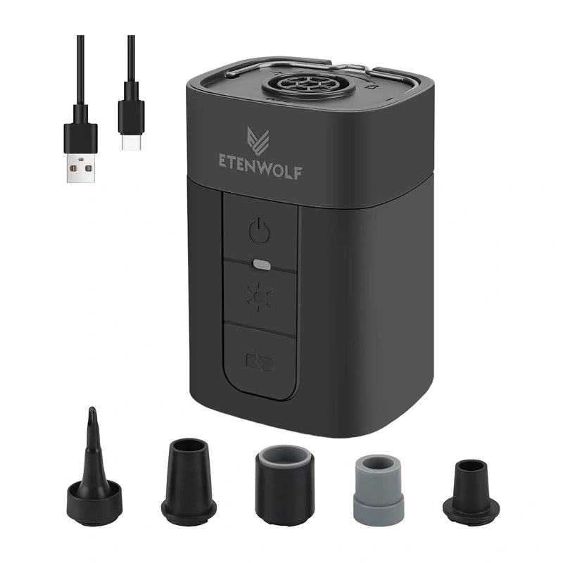 Etenwolf AIR 5 Pro 10400mAh Electric Pump (Black)