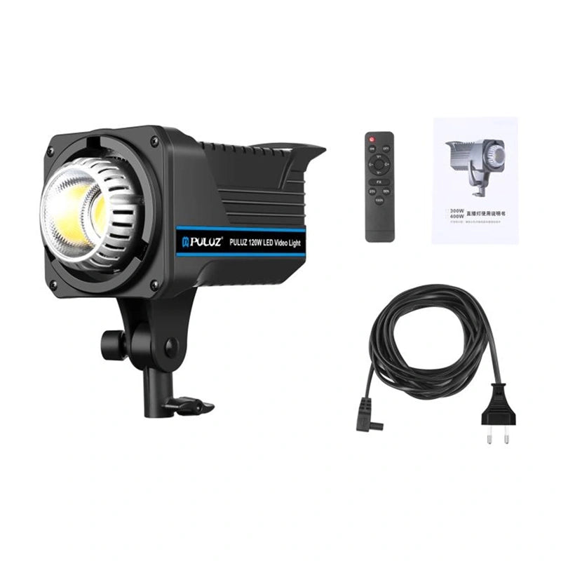 Puluz 120 W LED Studio Light with Color Temperature Control and Remote Control