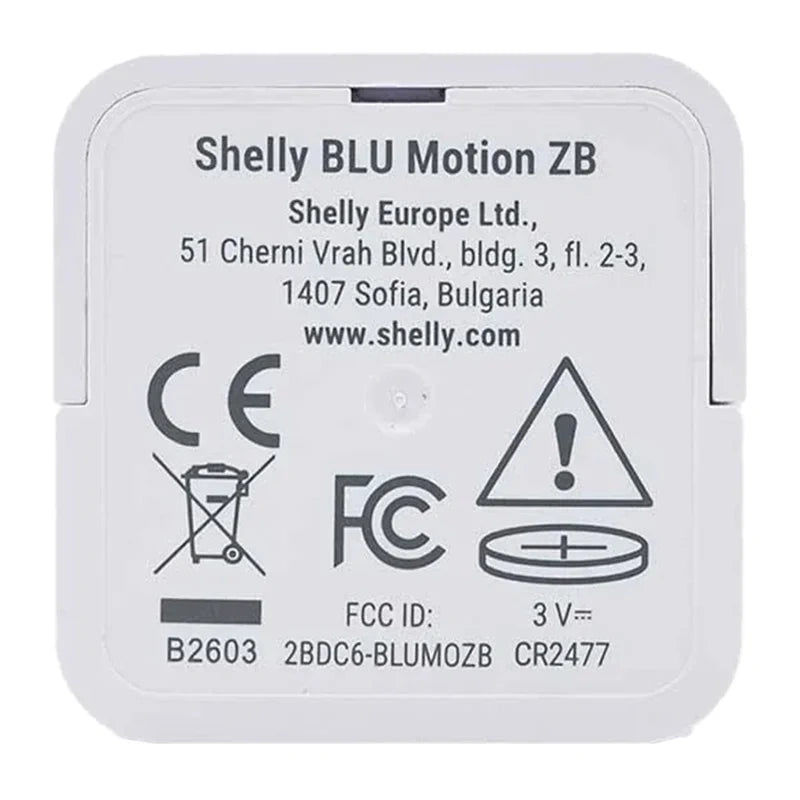 Shelly BLU Motion ZB Motion Sensor
