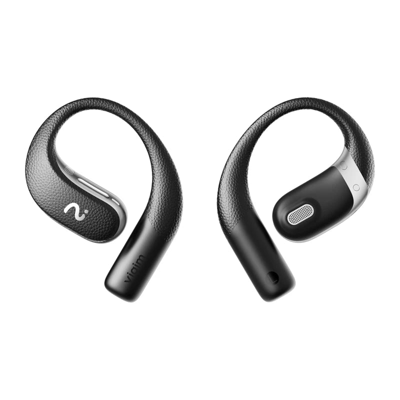 VIAIM Open Note AI Headphones with Voice Recorder (Black)