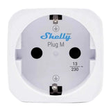 Shelly Plug M Gen3 Wi-Fi Smart Outlet (White)