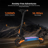 Kugoo LX10+ Elektrinis Paspirtukas, 2*1400W, 60V 20.8Ah