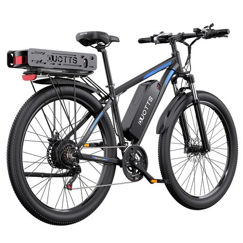 DUOTTS C29-K elektrinis dviratis, 750 W variklis, 48 V 15 Ah + 22,5 Ah