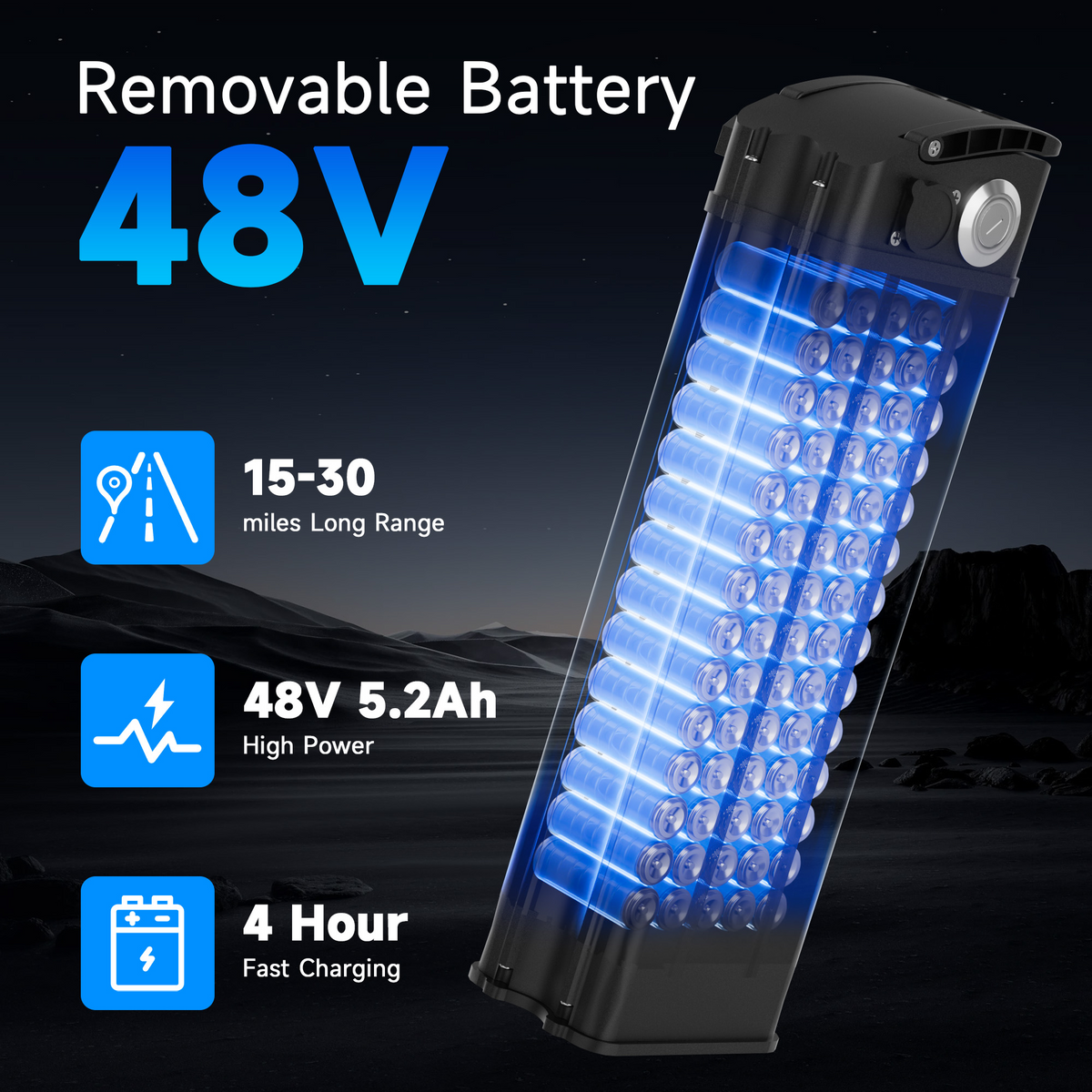 AOVOPRO X14 Electric Bike 500W
