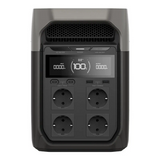 EcoFlow Delta 3 power station + 400W photovoltaic panel.