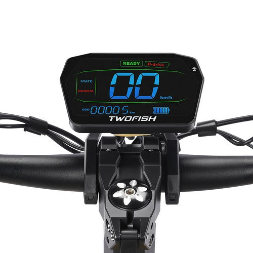 TWOFISH TW3 PRO elektrinis paspirtukas 2x1000W , 52V 23Ah