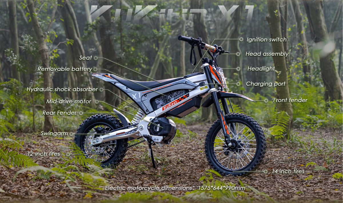 „KuKirin X1“ elektrinis motociklas