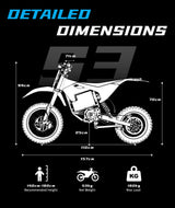 ZAWES S3 elektrinis dviratis OFF-ROAD