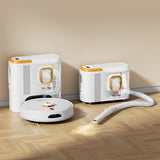Teendow D20S MAX+ 2in1 Robot Vacuum Cleaner & Pet Grooming Tool, 6000Pa