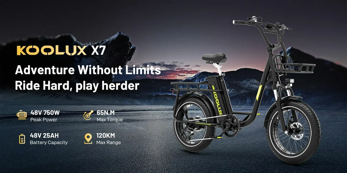 KOOLUX X7 Electric Bike 750W 25Ah