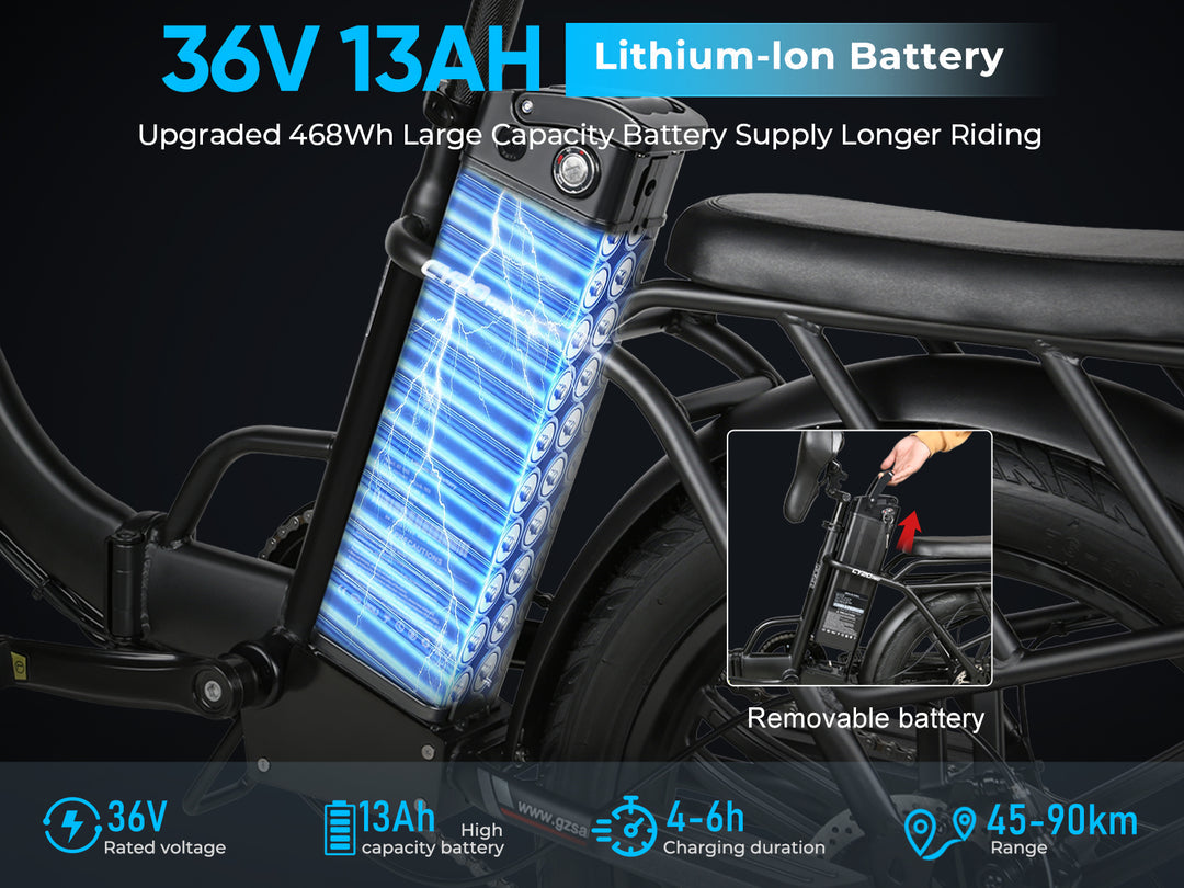 SAMEBIKE CY20 Pro elektrinis dviratis