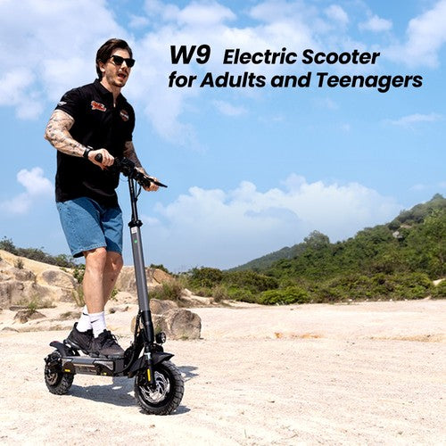 iScooter W9 Elektrinis Paspirtukas 1000W 48V 14Ah
