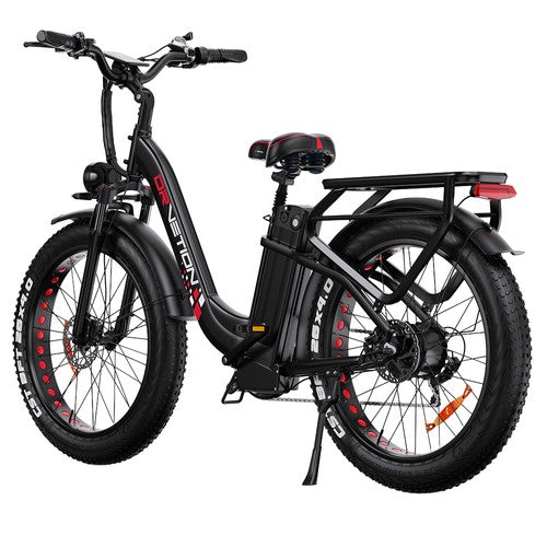 DRVETION CTR26 1000W Electric Bike, 26"×4.0" Fat Tire, 48V 15Ah Samsung