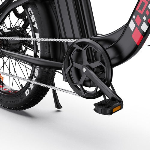 DRVETION CTR26 1000W Electric Bike, 26"×4.0" Fat Tire, 48V 15Ah Samsung