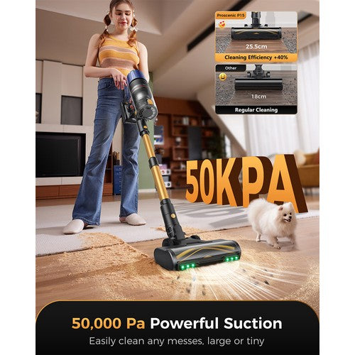 Proscenic P15 belaidis dulkių siurblys 50kPa