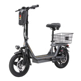 SINOHON K14 E-Scooter 36V 15.6Ah, 500W Powerful Motor, Free basket