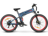 SAMEBIKE LO26 Plus 1000W galingas sulankstomas elektrinis dviratis