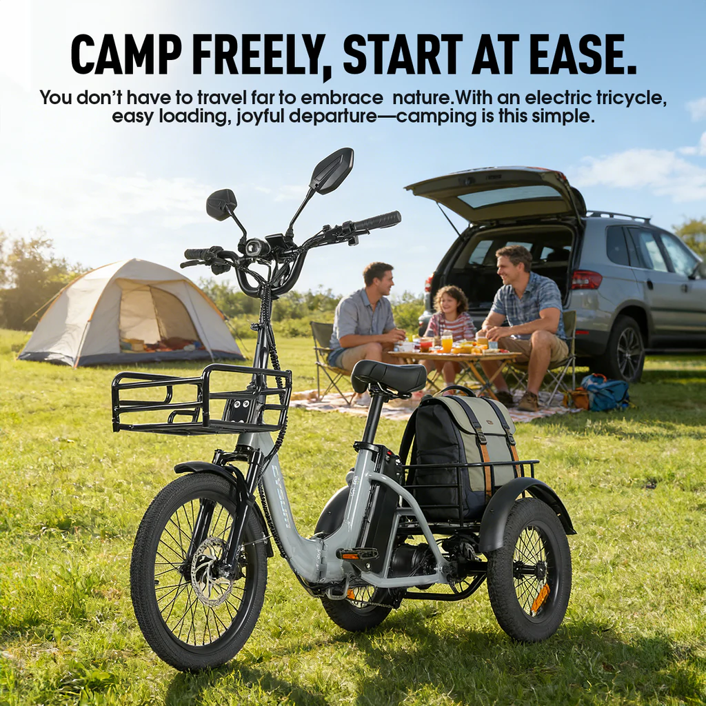 Cysum AG1 Pro Foldable Electric Tricycle