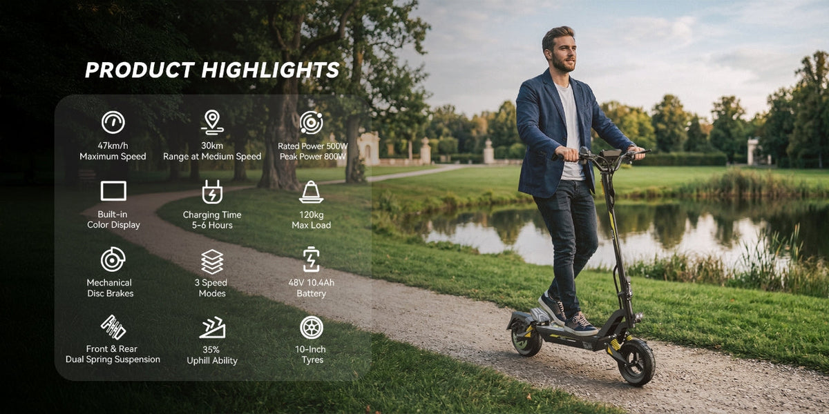 OOTD T08 Electric Scooter 800W