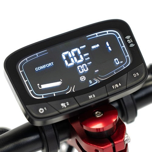 BOYUEDA Q7 Pro Max Electric Scooter, 1600W*2 Motor, 52V 28AH