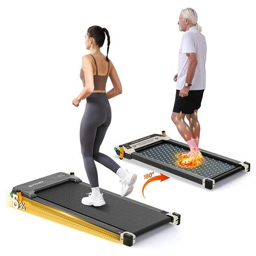 Akluer 520A-A Dual-Sided Walking Pad with Shiatsu Foot Massager