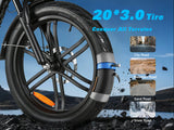 SAMEBIKE CY20 Pro elektrinis dviratis