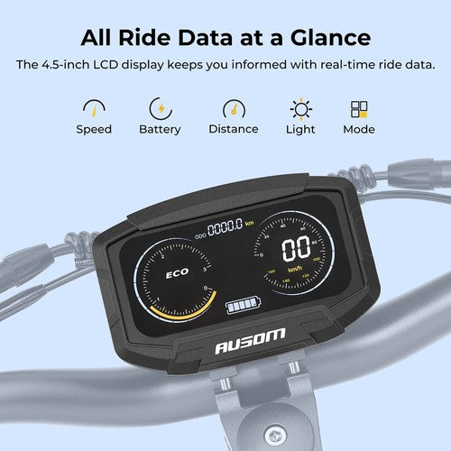 Ausom F1 Max Electric Scooter, 2*1400W Motor, 60V 20.8Ah