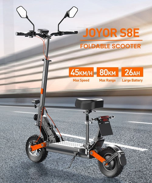 Joyor S8E elektrinis paspirtukas 800W variklis, 48V, 26 Ah