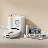 Teendow D20S MAX+ 2in1 Robot Vacuum Cleaner & Pet Grooming Tool, 6000Pa