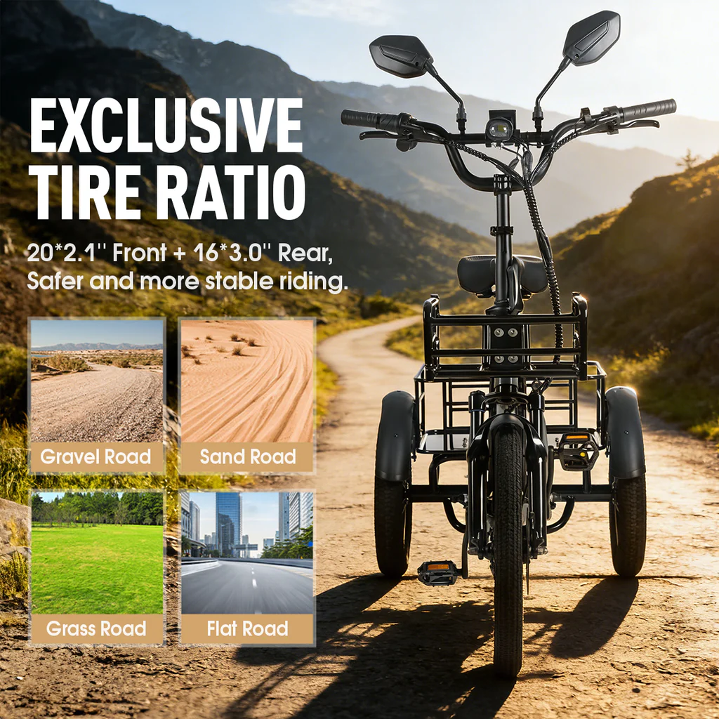 Cysum AG1 Pro Foldable Electric Tricycle