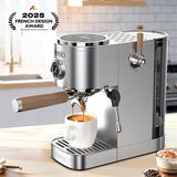 HiBREW H13 Semi-automatic Coffee Machine, Dual Boiler